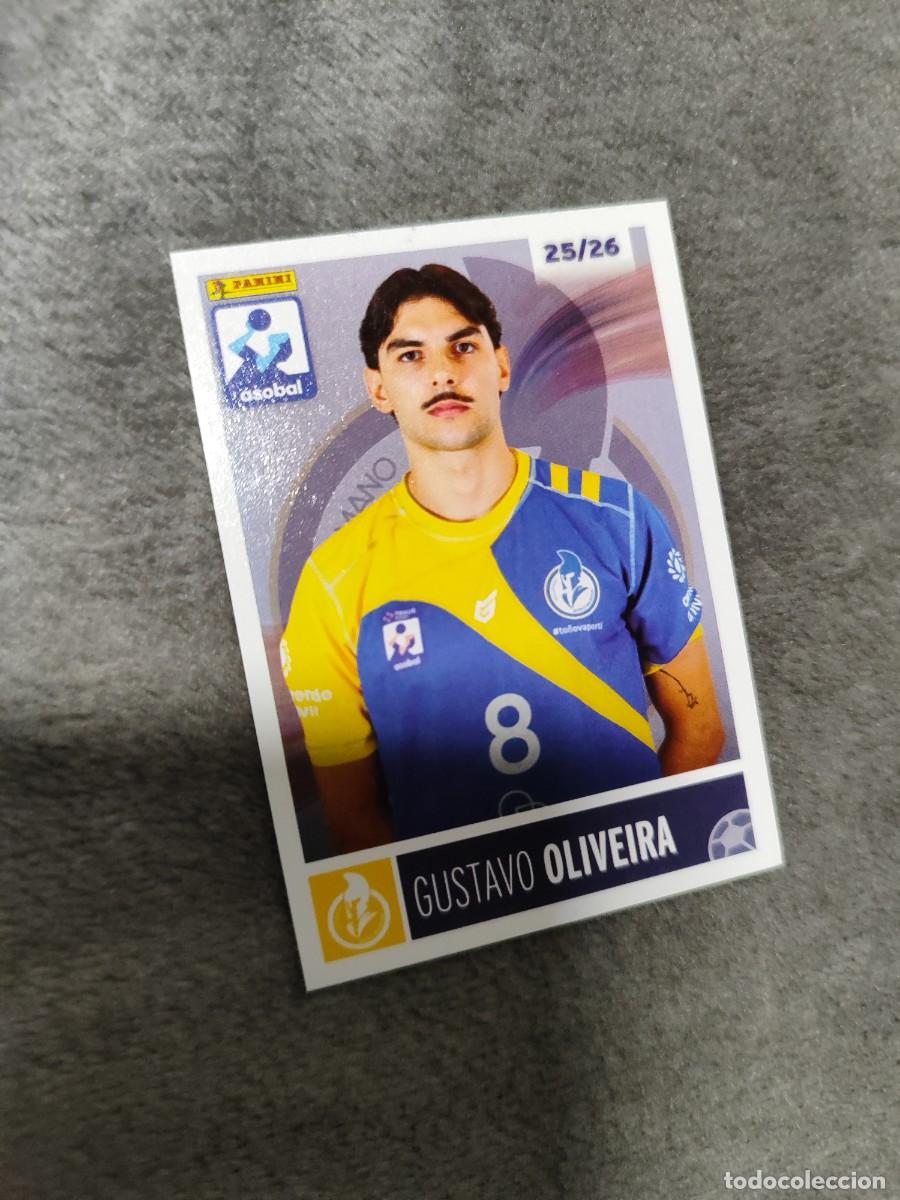Coleccionismo deportivo: 121 GUSTAVO OLIVEIRA RECOLETAS AT. VALLADOLID LIGA NEXUS ENERGIA ASOBAL 2025 2026 PANINI 25 26 BALON