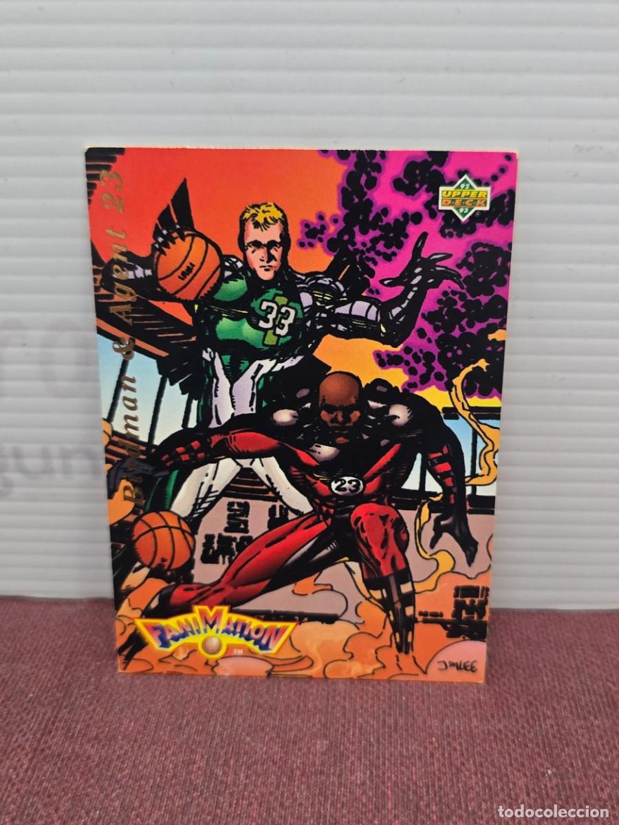Coleccionismo deportivo: Cromo / Tarjeta Upper Deck 1993 - Fanimation - Birdman/Agent 23 - Jordan/Larry Bird #90