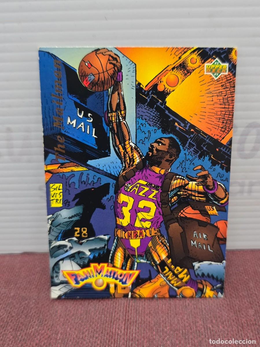 Coleccionismo deportivo: Cromo / Tarjeta Upper Deck 1993 - Fanimation - The Mailman - Karl Malone #88