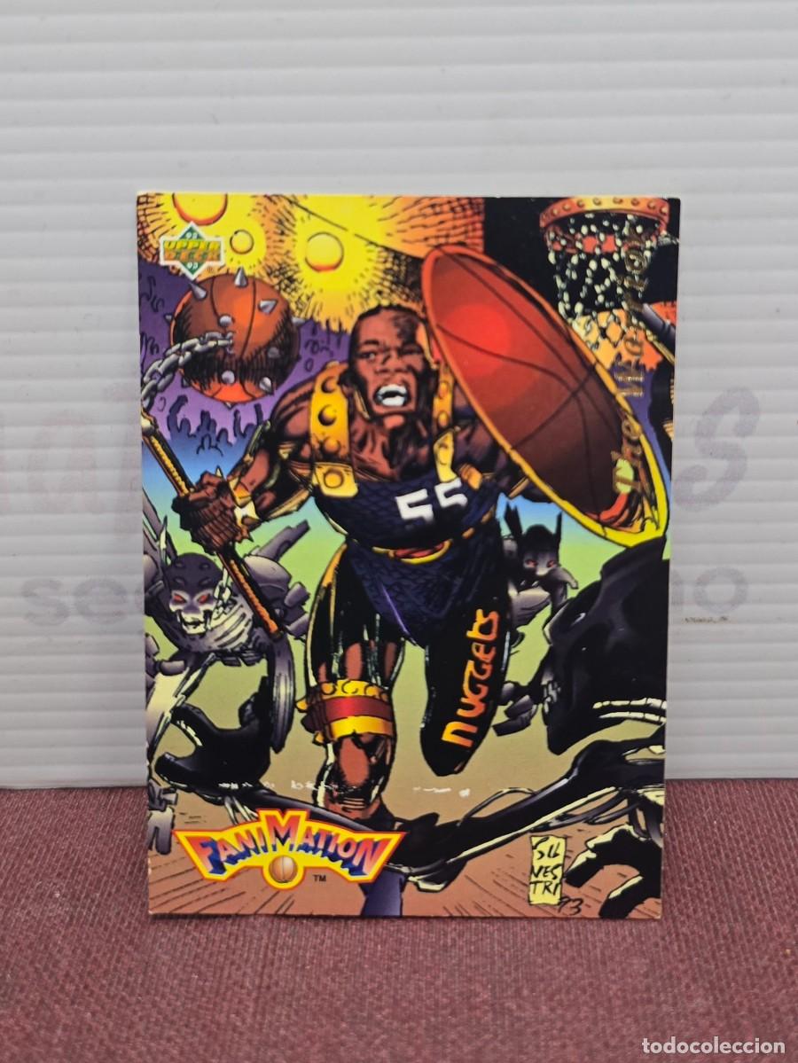 Coleccionismo deportivo: Cromo / Tarjeta Upper Deck 1993 - Fanimation - The Warrior - Dikembe Mutombo #89