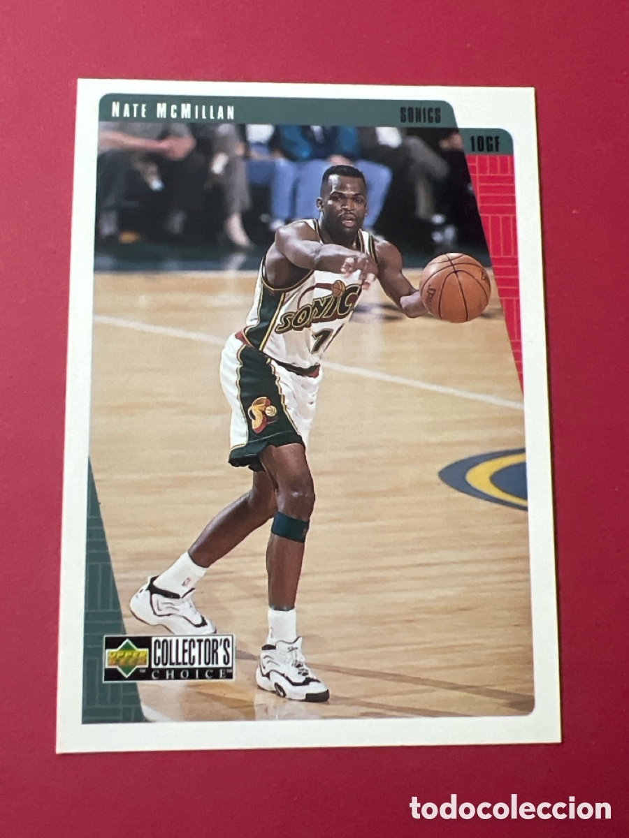 Coleccionismo deportivo: A1109. 1997-98 Collector's Choice #132 Nate McMillan