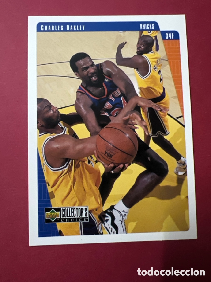Coleccionismo deportivo: A1112. Charles Oakley (Knicks/Virginia Union) 1997-1998 UD Collector's Choice #93
