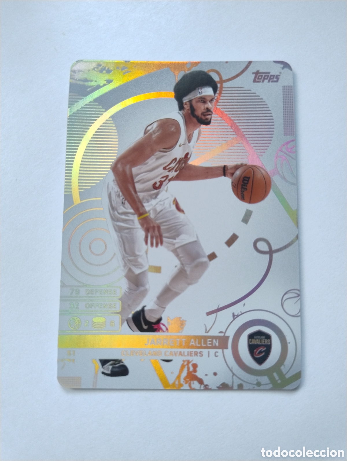 Coleccionismo deportivo: 51 - Jarrett Allen - Cleveland Cavaliers - Topps Match Attax NBA 2025 - 2026