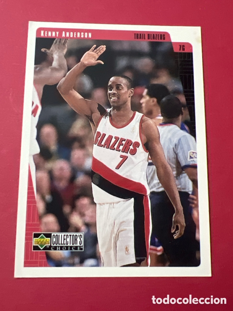 Coleccionismo deportivo: A1121. Upper Deck Collector's Choice 1997/98 #117 Kenny Anderson Portland Trail Blazers NBA Card