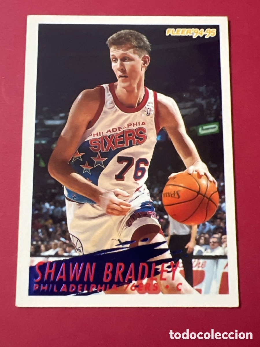 Coleccionismo deportivo: A1133. 1994-95 Fleer Basketball #166 Shawn Bradley Philadelphia 76ers