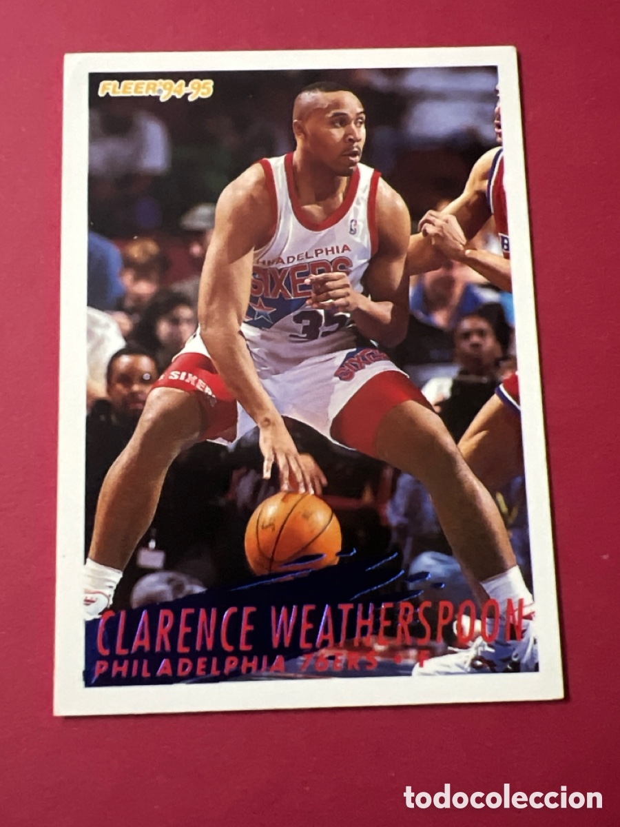 Coleccionismo deportivo: A1154. Carta FLEER'94-95 N177 Clarence Weatherspoon