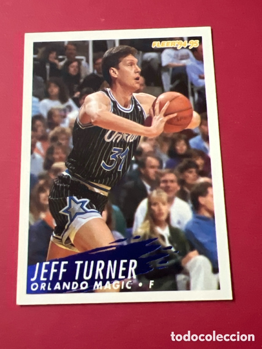 Coleccionismo deportivo: A1210. 1994 Fleer #164 Jeff Turner Orlando Magic