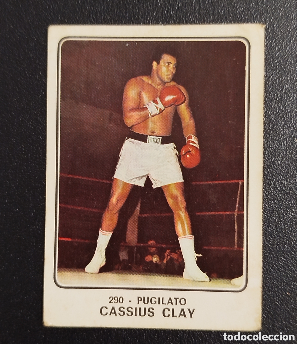 Coleccionismo deportivo: 1973-74 PANINI CAMPIONI DELLO SPORT CASSIUS CLAY Muhammad Mohamed Ali CROMO CARD FIGURINA STICKER