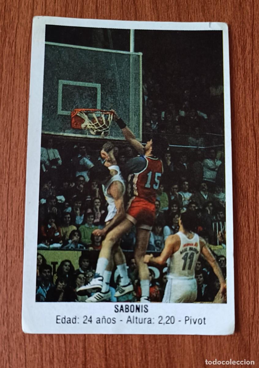 Coleccionismo deportivo: Cromo 127 SABONIS, Baloncesto 88 J. MERCHANTE, Converse