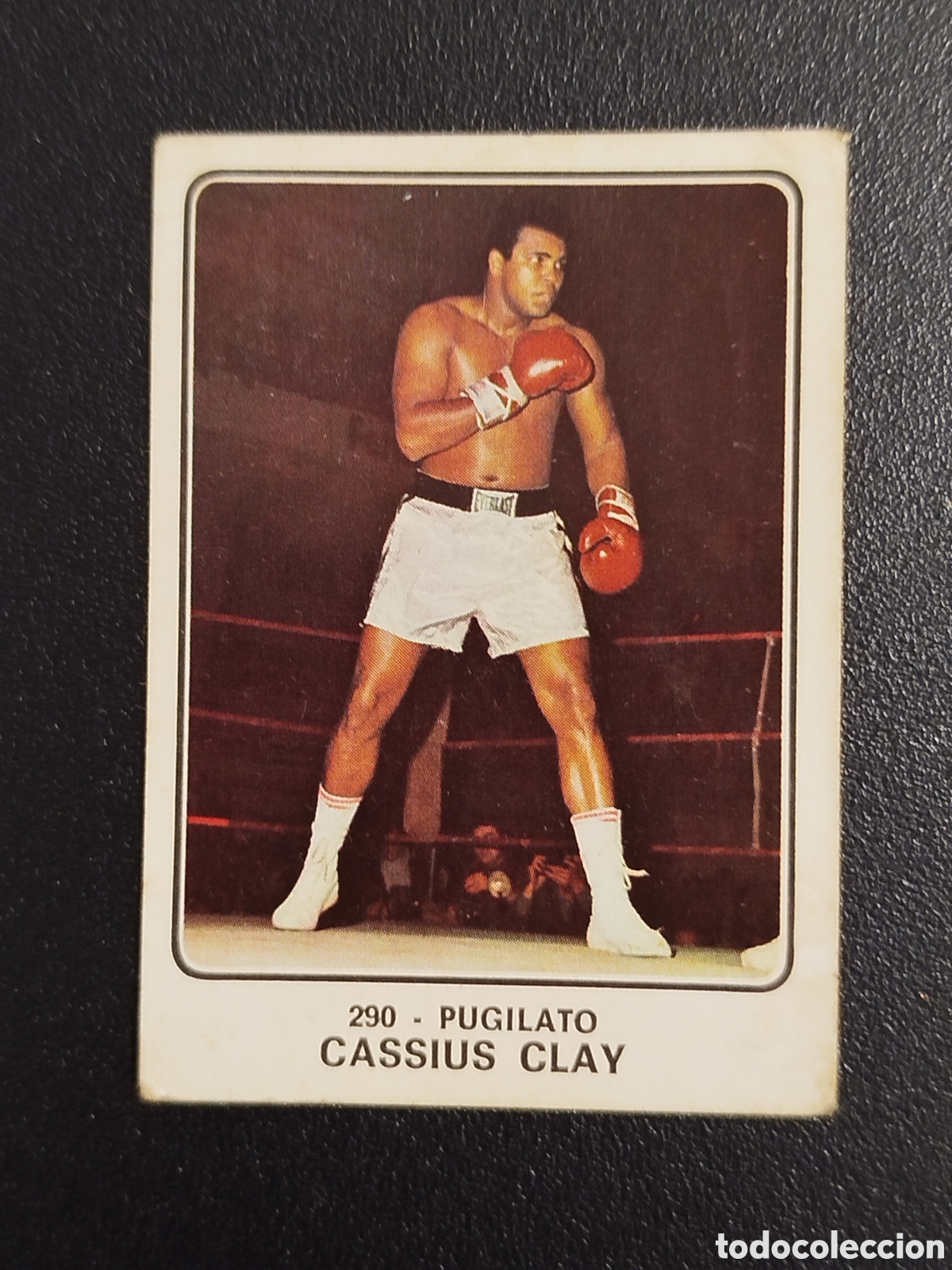 Coleccionismo deportivo: 1973-74 PANINI CAMPIONI DELLO SPORT CASSIUS CLAY Muhammad Mohamed Ali CROMO CARD FIGURINA STICKER