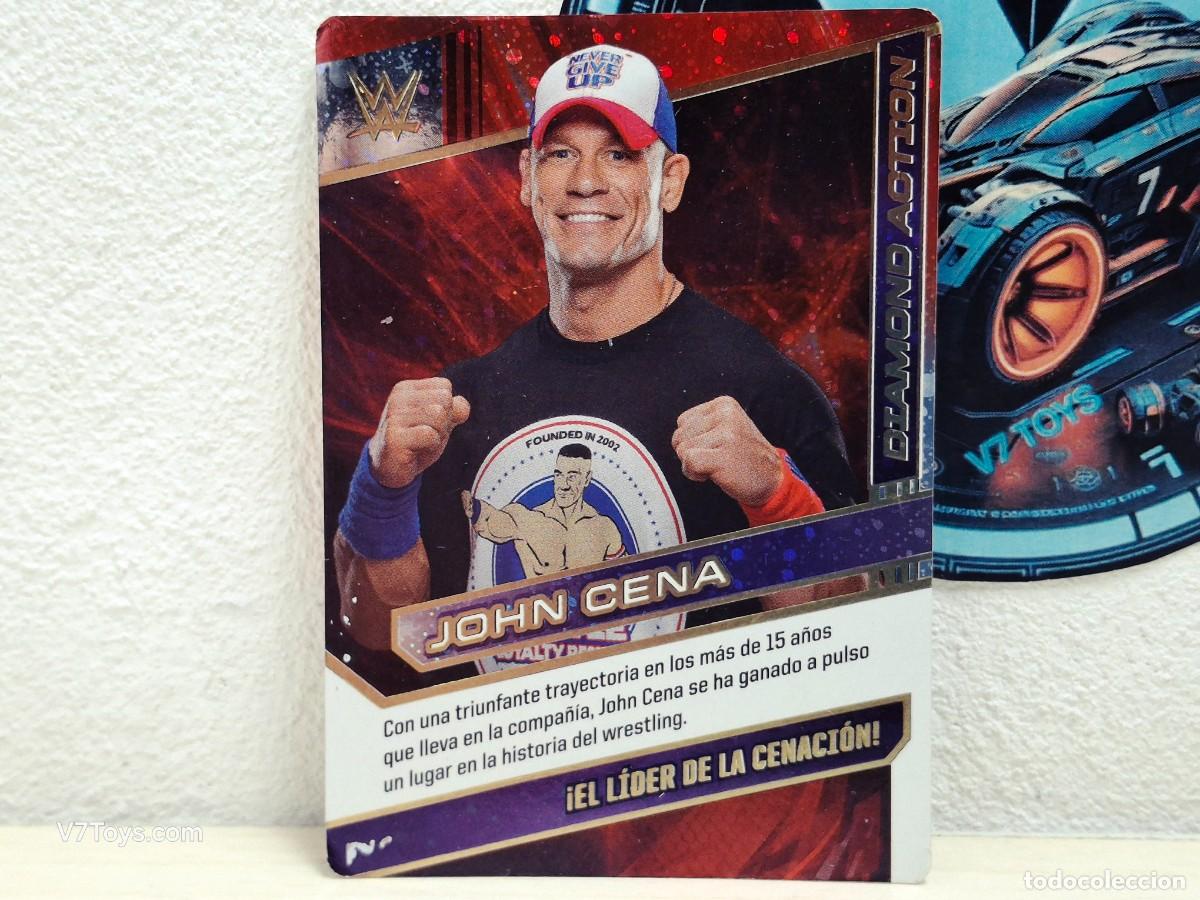 Coleccionismo deportivo: Carta John Cena N&ordm; 023 WWE Panini 2016