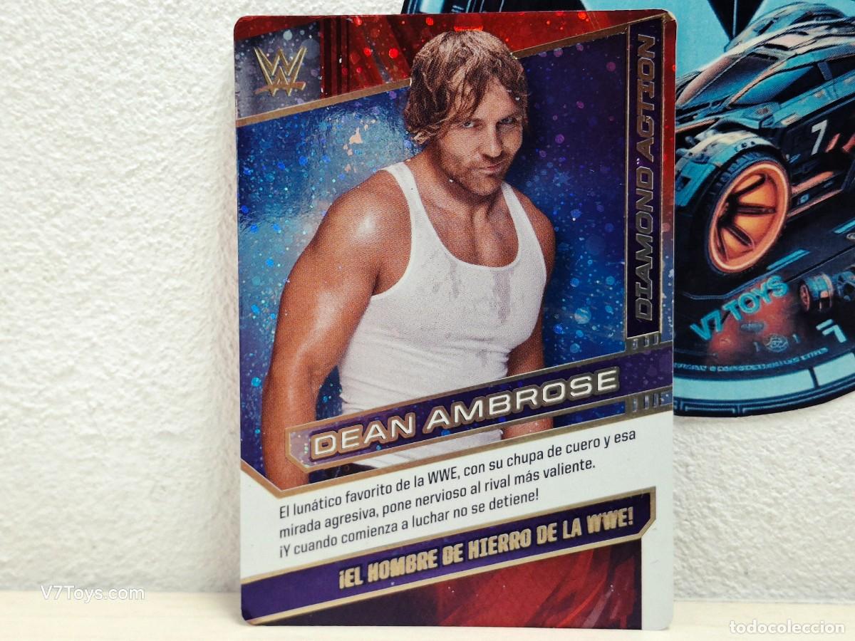 Coleccionismo deportivo: Carta Dean Ambrose N&ordm; 047 WWE Panini 2016