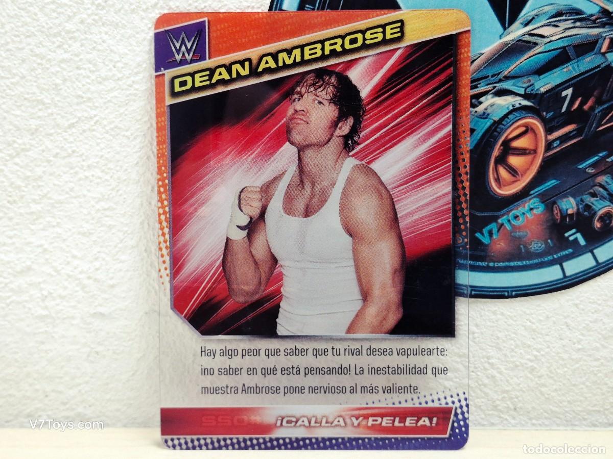 Coleccionismo deportivo: Carta Dean Ambrose N&ordm; 022 WWE Panini 2015