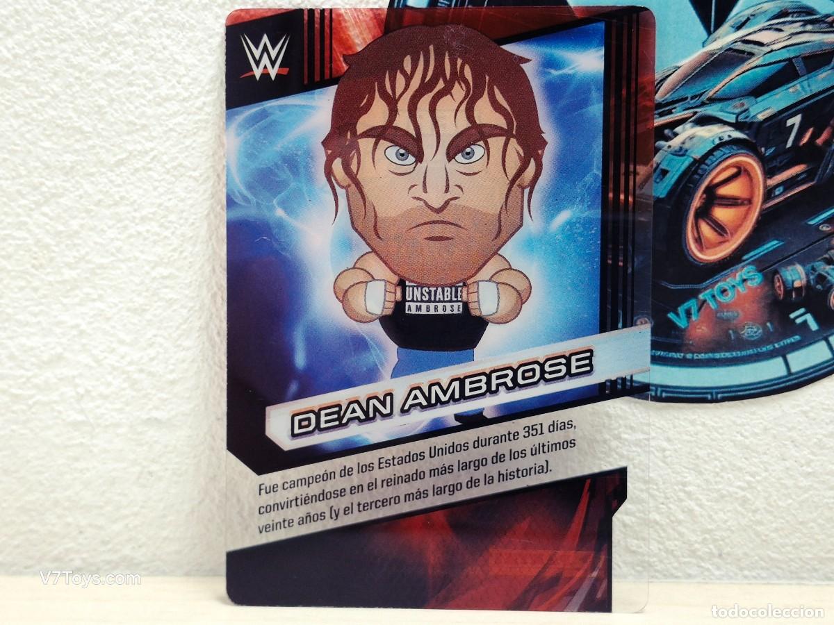 Coleccionismo deportivo: Carta Dean Ambrose N&ordm; 121 WWE Panini 2016