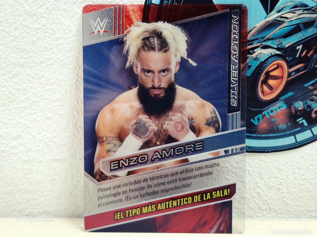 Coleccionismo deportivo: Carta Enzo Amore N&ordm; 026 WWE Panini 2016