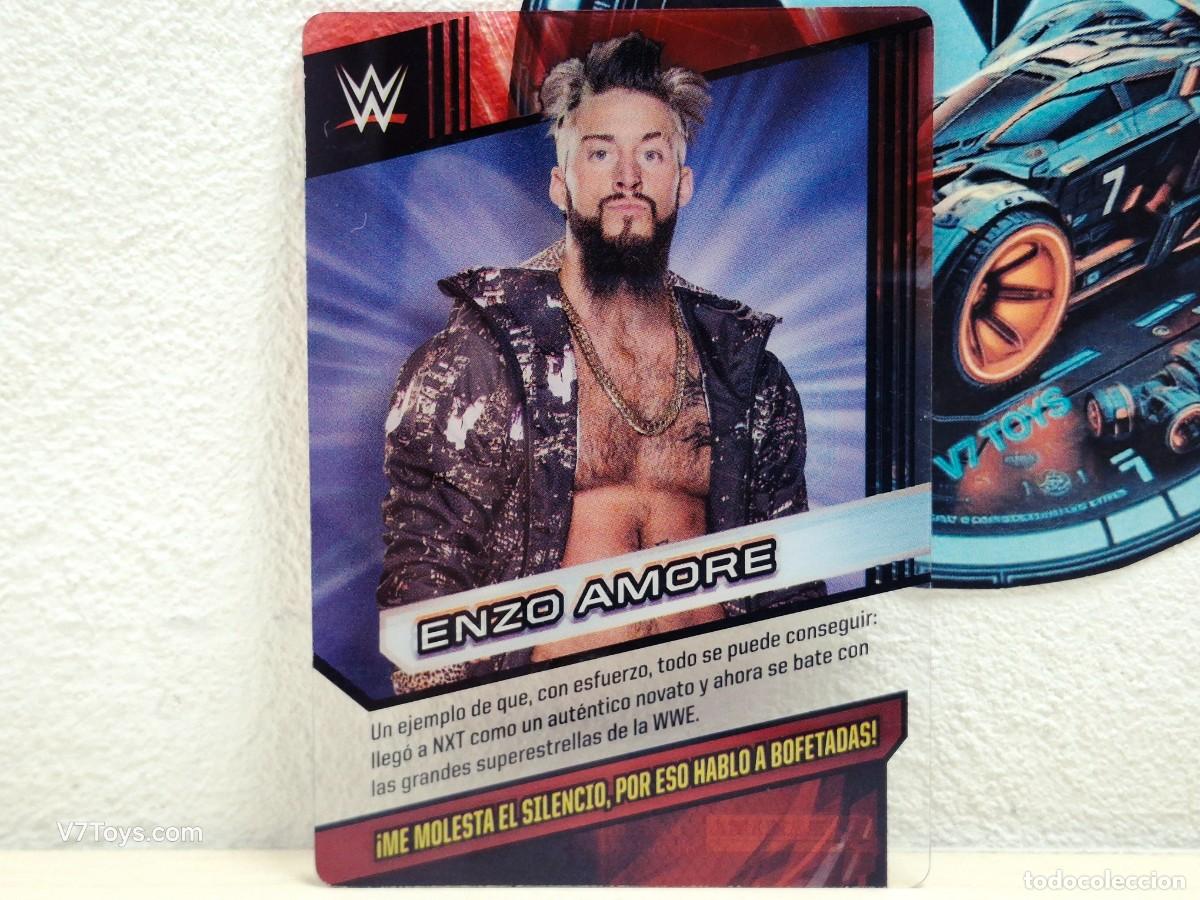 Coleccionismo deportivo: Carta Enzo Amore N&ordm; 025 WWE Panini 2016