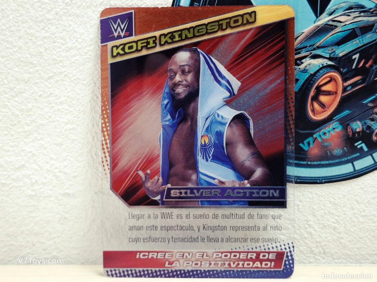 Coleccionismo deportivo: Carta Kofi Kingston N&ordm; 041 WWE Panini 2015