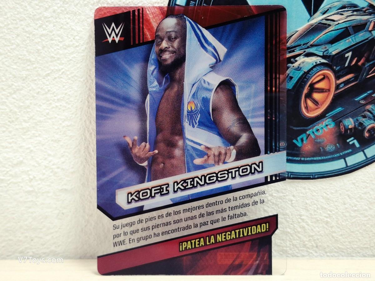 Coleccionismo deportivo: Carta Kofi Kingston N&ordm; 083 WWE Panini 2016