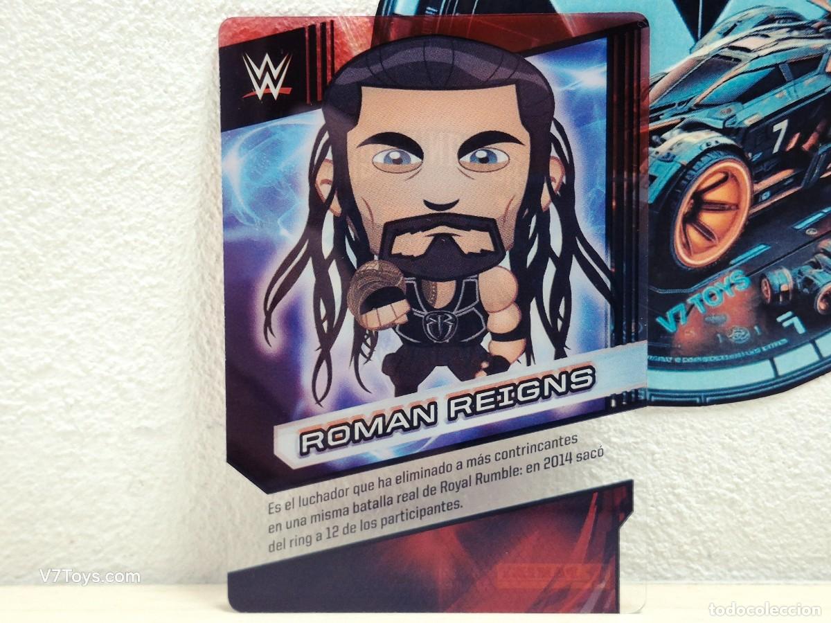 Coleccionismo deportivo: Carta Roman Reigns N&ordm; 129 WWE Panini 2016