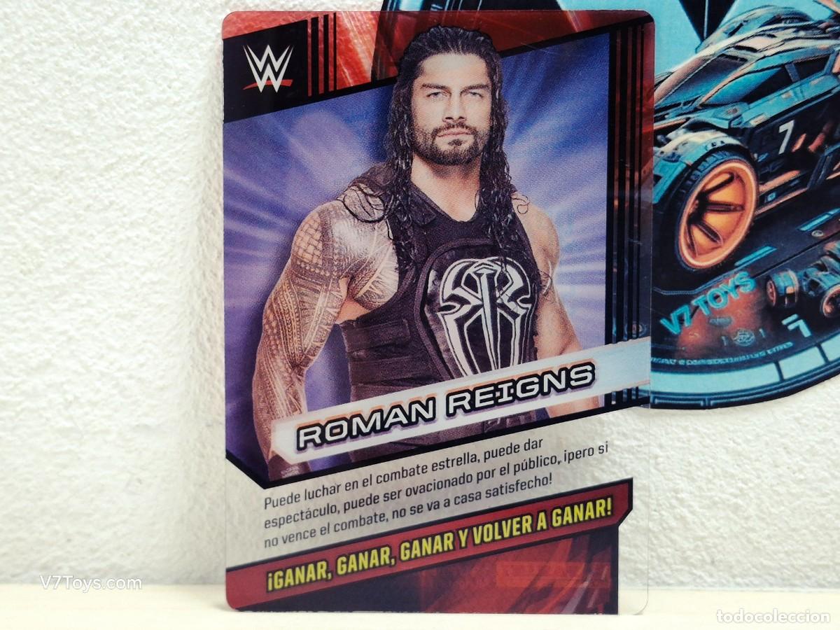 Coleccionismo deportivo: Carta Roman Reigns N&ordm; 015 WWE Panini 2016