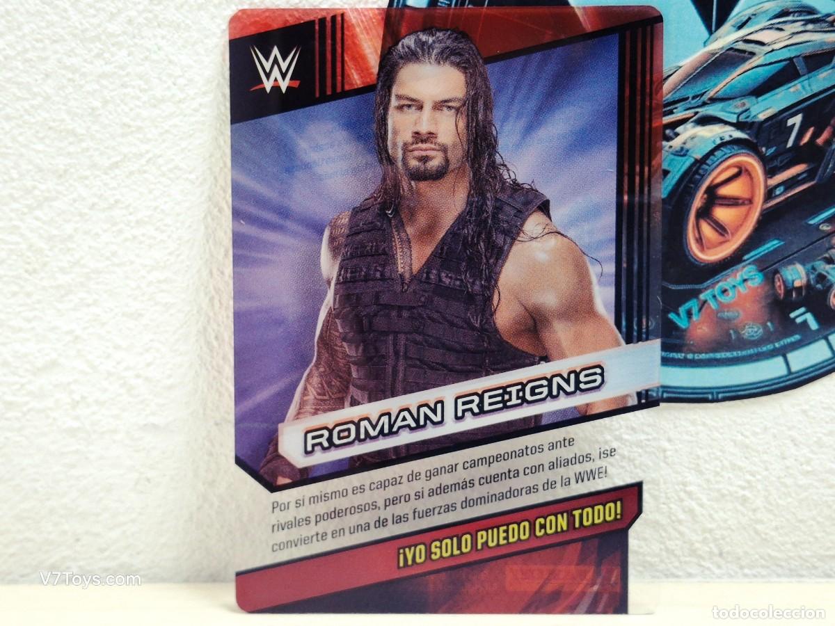 Coleccionismo deportivo: Carta Roman Reigns N&ordm; 013 WWE Panini 2016