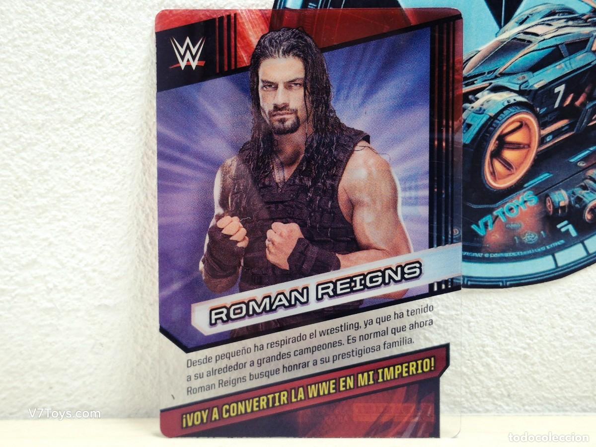 Coleccionismo deportivo: Carta Roman Reigns N&ordm; 012 WWE Panini 2016