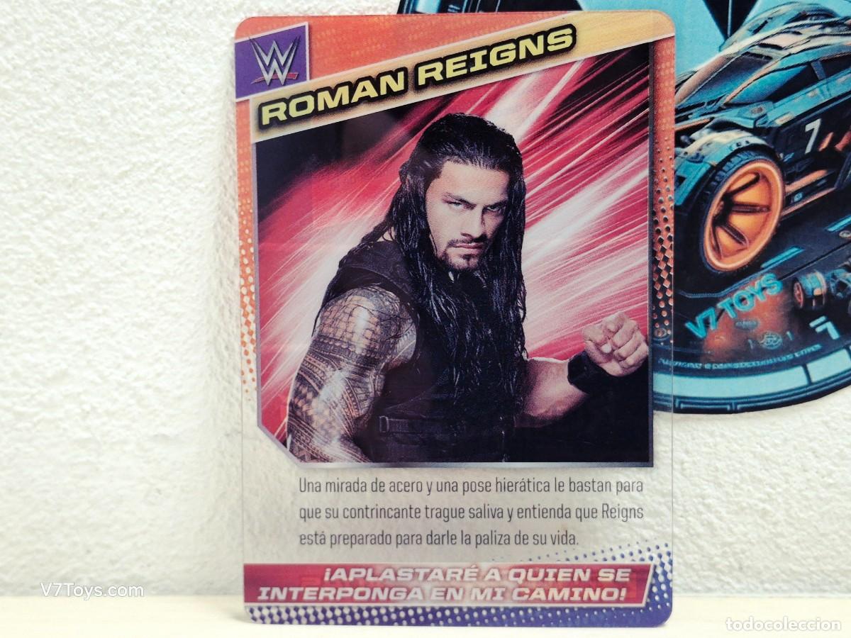Coleccionismo deportivo: Carta Roman Reigns N&ordm; 045 WWE Panini 2015