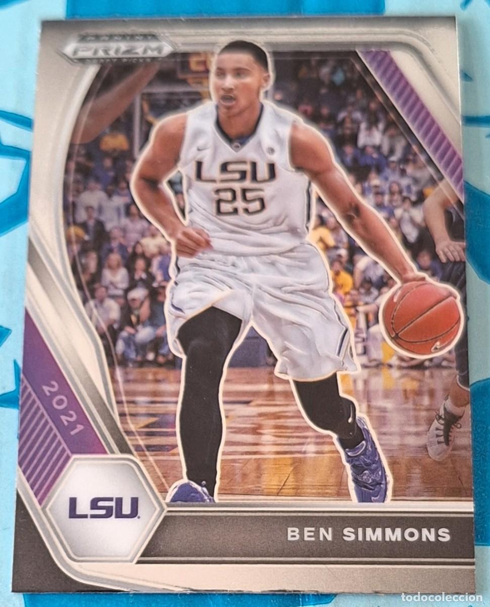 Coleccionismo deportivo: Ben Simmons LSU Panini Prizm Draft Picks Basketball