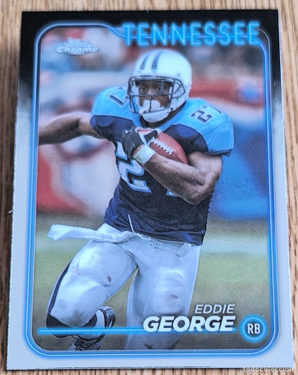 Coleccionismo deportivo: Eddie George Tennessee Titans Topps Chrome Football NFL