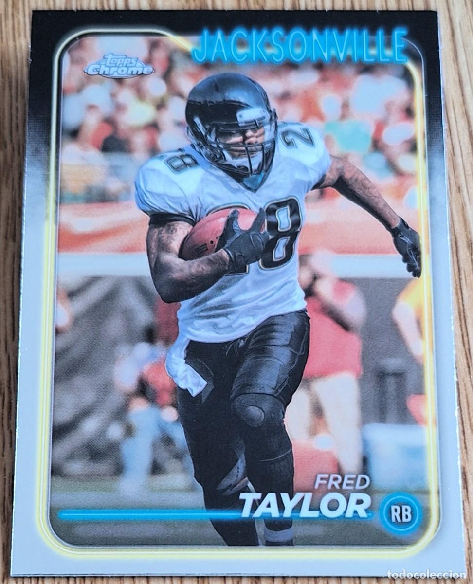 Coleccionismo deportivo: Fred Taylor Jacksonville Jaguars Topps Chrome Football NFL