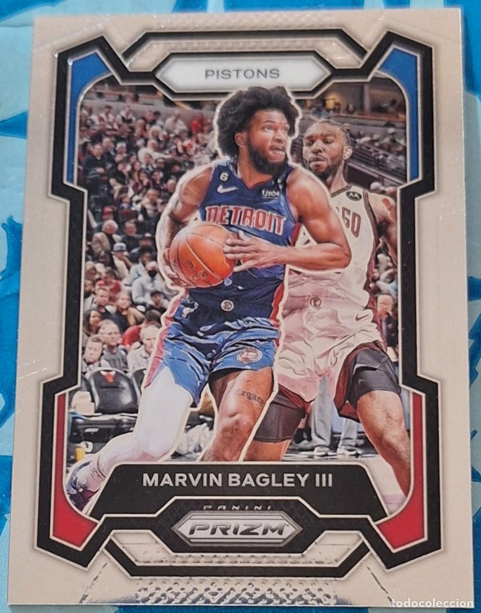 Coleccionismo deportivo: Marvin Bagley III Detroit Pistons Panini Prizm Basketball