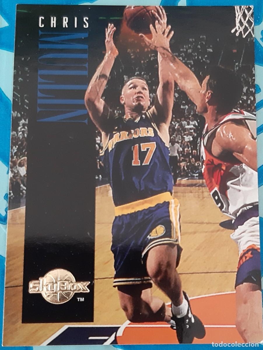 Coleccionismo deportivo: Chris Mullin Golden State Warriors Skybox Basketball