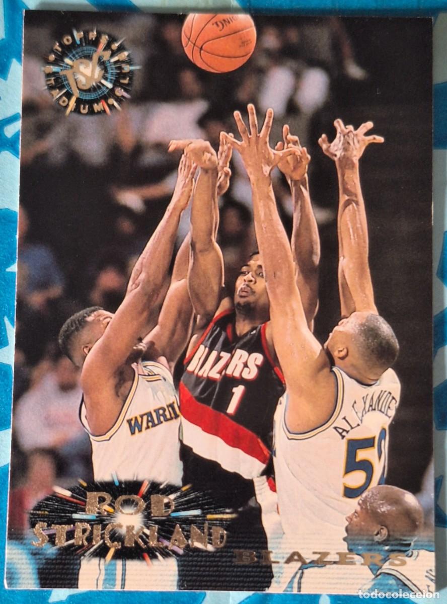 Coleccionismo deportivo: Rod Strickland Portland Trail Blazers Topps Stadium Club Basketball