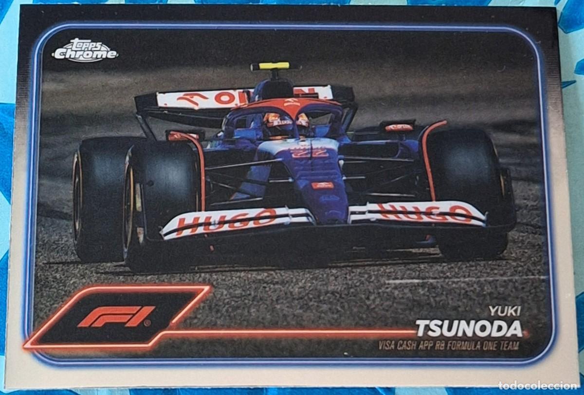 Coleccionismo deportivo: Yuki Tsunoda Topps Chrome Formula 1 F-1 #89