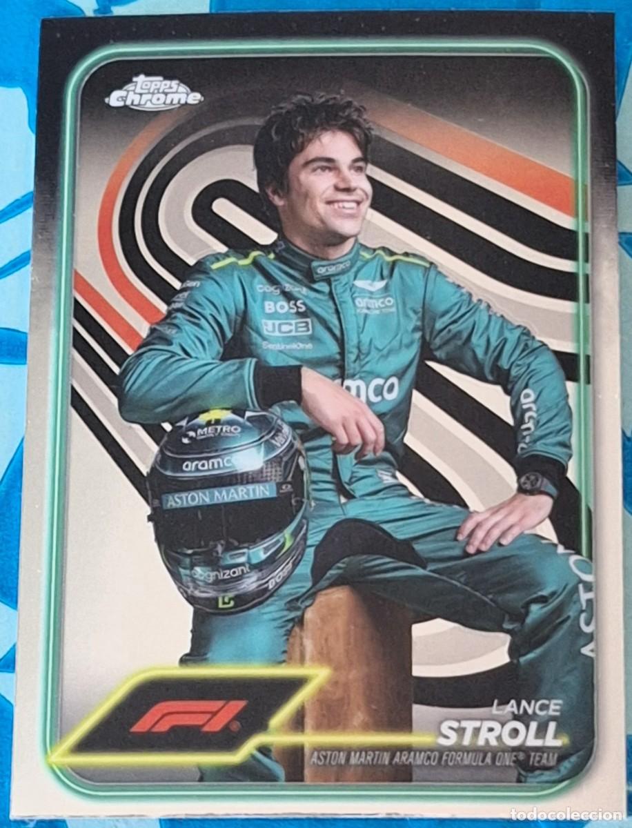 Coleccionismo deportivo: Lance Stroll Aston Martin Topps Chrome Formula 1 #12