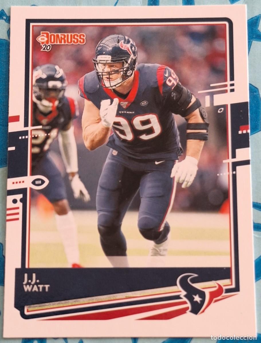 Coleccionismo deportivo: J.J. Watt Houston Texans Panini Donruss Football