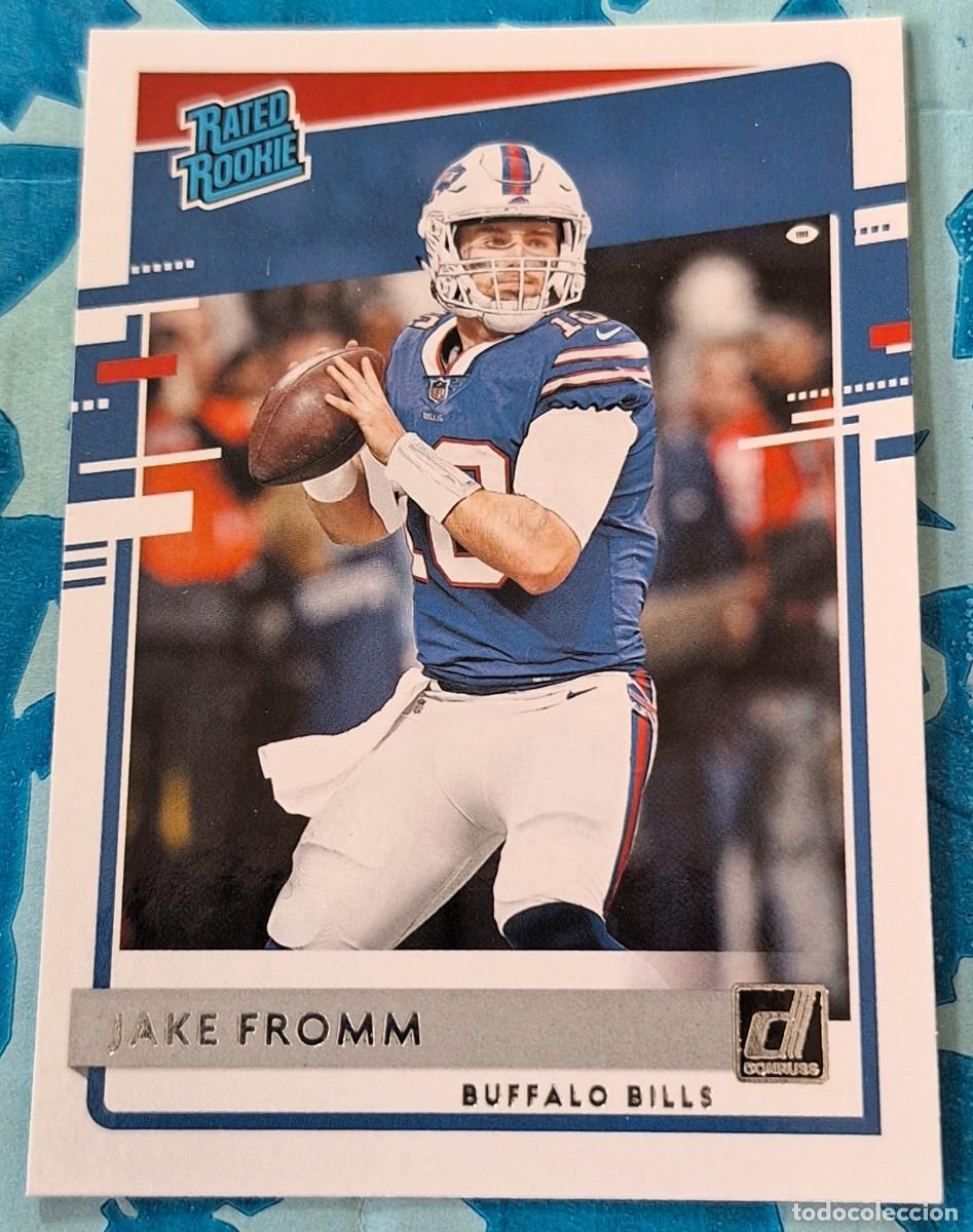 Coleccionismo deportivo: Jake Fromm Buffalo Bills Panini Donruss Football Rated Rookie RC
