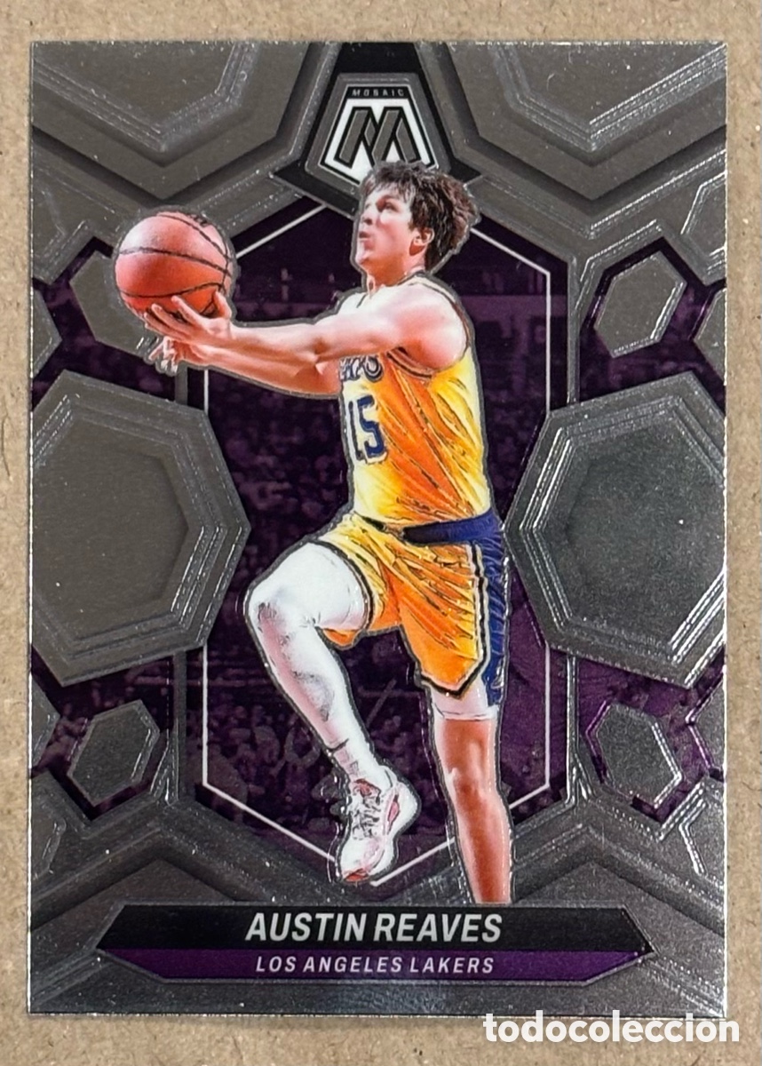 Coleccionismo deportivo: AUSTIN REAVES (LOS ANGELES LAKERS). TARJETA NBA PANINI MOSAIC 2023/24. #28.