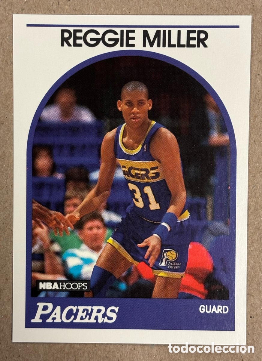 Coleccionismo deportivo: REGGIE MILLER (INDIANA PACERS). CARTA COLECCI&Oacute;N NBA HOOPS 1989. #29.