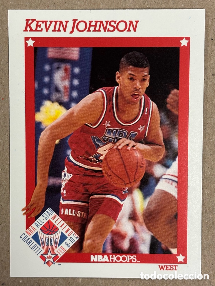 Coleccionismo deportivo: KEVIN JOHNSON (PORTLAND TRAIL BLAZERS). CARTA ALL-STAR WEEKEND COLECCI&Oacute;N NBA HOOPS 1991. #265.