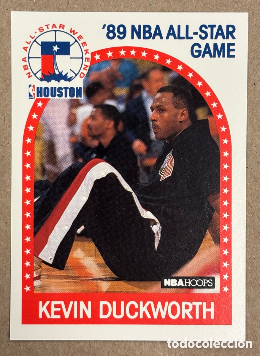 Coleccionismo deportivo: KEVIN DUCKWORTH (PORTLAND TRAIL BLAZERS). CARTA ALL-STAR WEEKEND COLECCI&Oacute;N NBA HOOPS 1989. #193