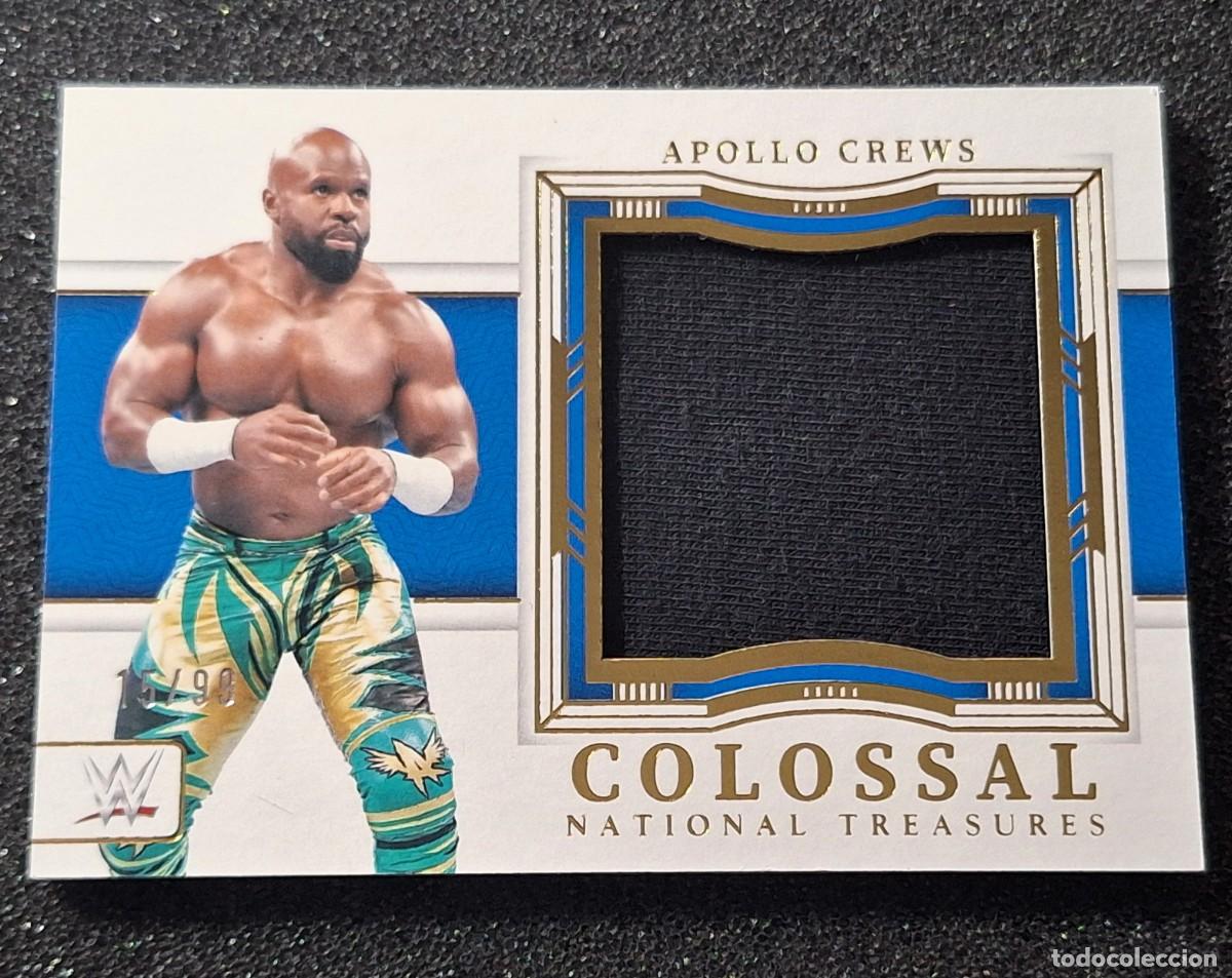 Coleccionismo deportivo: Apollo Crews Panini National Treasures WWE 2024 Colossal 15/99