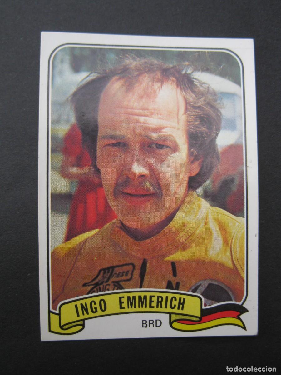 Coleccionismo deportivo: MOTO SPORT - CROMO N&ordm; 20 - INGO EMMERICH (BRD) - PANINI - NUNCA PEGADO.