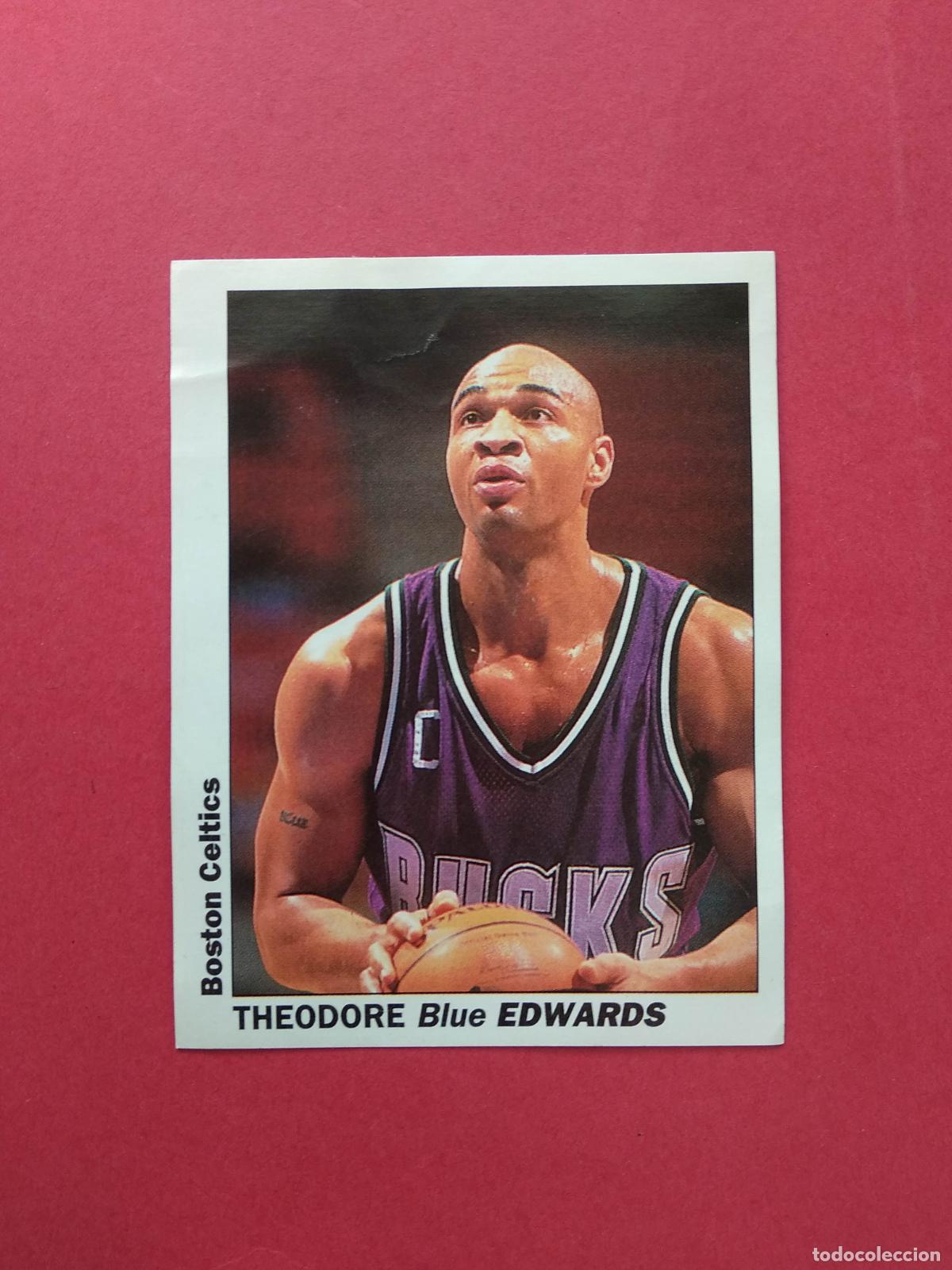 Coleccionismo deportivo: SERVICE LINE ITALY AMERICAN PRO BASKETBALL USA NBA 94 95 1994 1995 BOSTON CELTICS N&ordm; 31 EDWARDS