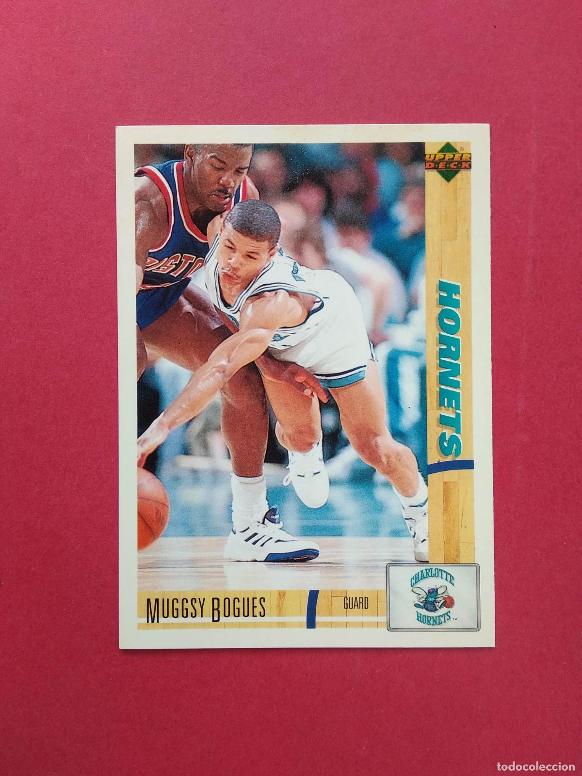 Coleccionismo deportivo: CROMOS UPPER DECK NBA 91 92 1991 1992 CROMO WEST ALL STAR N&ordm; 35 MUGGSY BOGUES CHARLOTTE HORNETS
