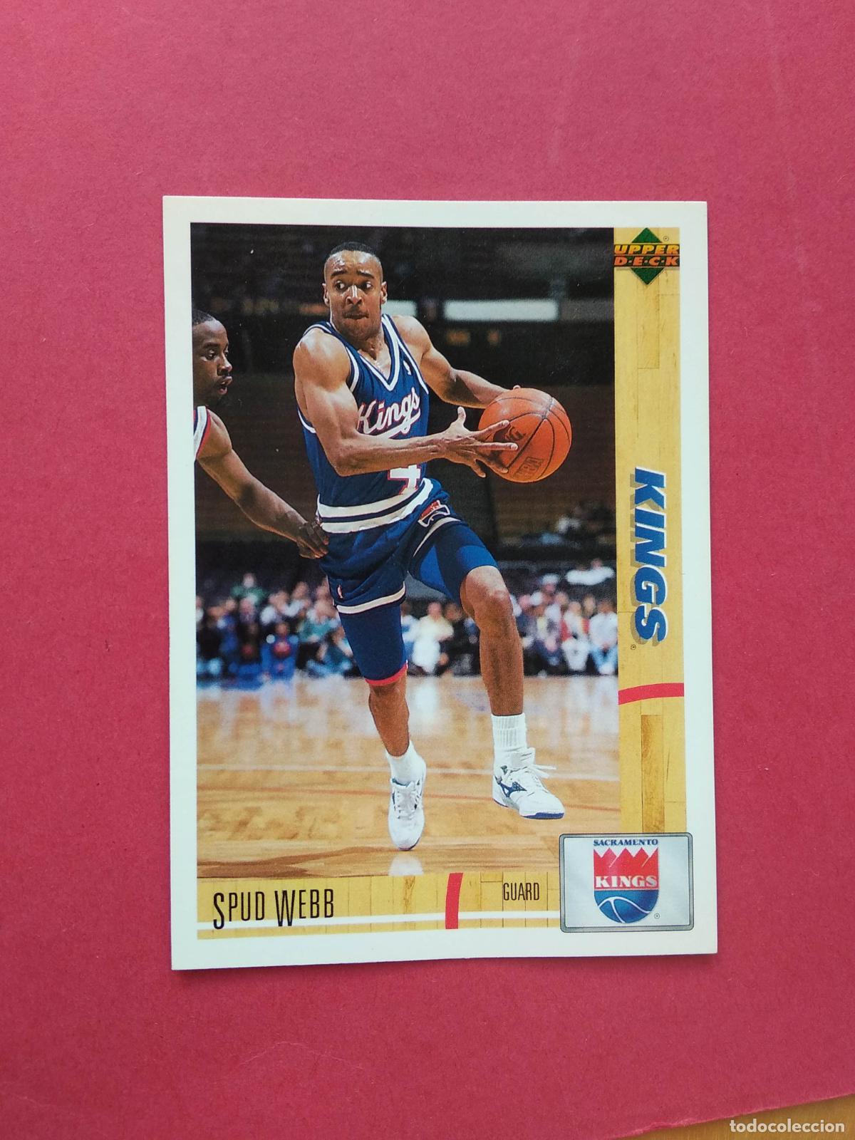 Coleccionismo deportivo: UPPER DECK NBA BASKETBALL 91 92 1991 1992 CROMO SACRAMENTO KINGS N&ordm; 90 SPUD WEBB