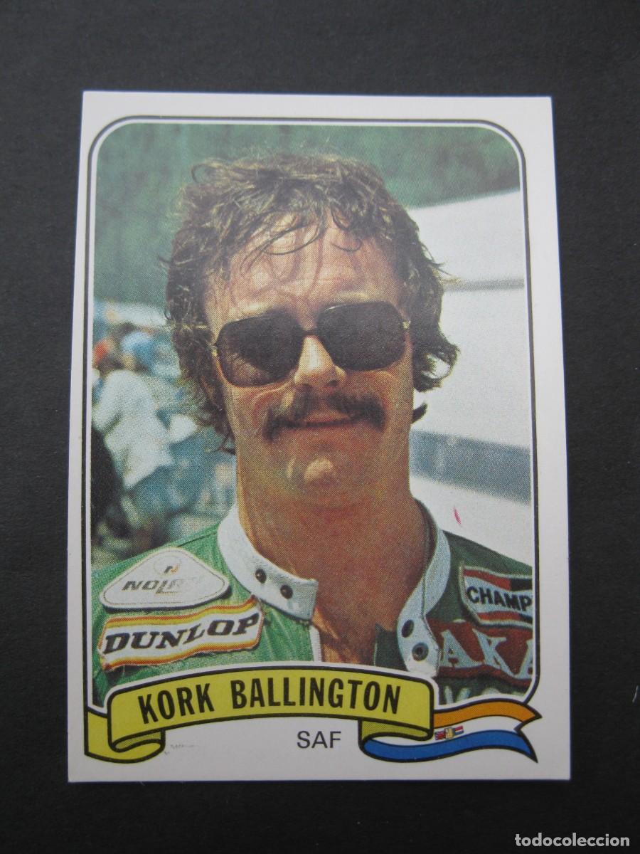 Coleccionismo deportivo: MOTO SPORT - CROMO N&ordm; 31 - KORK BALLINGTON (SAF) - PANINI - NUNCA PEGADO.