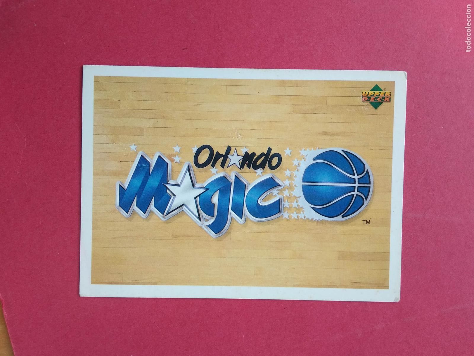 Coleccionismo deportivo: UPPER DECK NBA BASKETBALL 91 92 1991 1992 CROMO ESCUDO LOGO N&ordm; 149 ORLANDO MAGIC