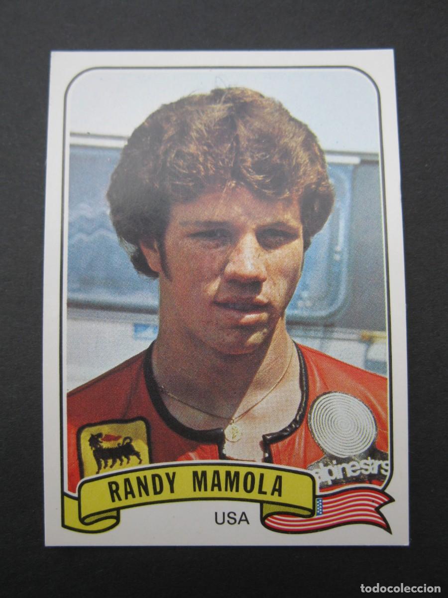 Coleccionismo deportivo: MOTO SPORT - CROMO N&ordm; 32 - RANDY MAMOLA (USA) - PANINI - NUNCA PEGADO.