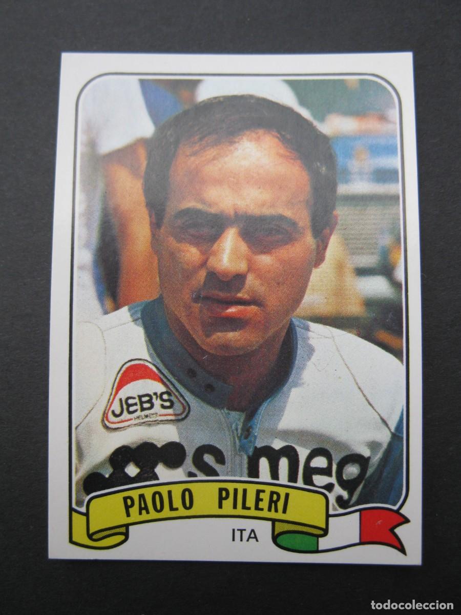 Coleccionismo deportivo: MOTO SPORT - CROMO N&ordm; 38 - PAOLO PILERI (ITA) - PANINI - NUNCA PEGADO.
